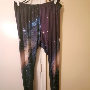 Forever21 galaxy leggings